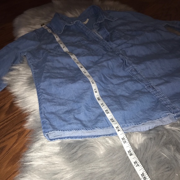 *SALE* Denim Button Down - Picture 4 of 4